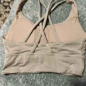 Lululemon Athletica Beige Sports Bra